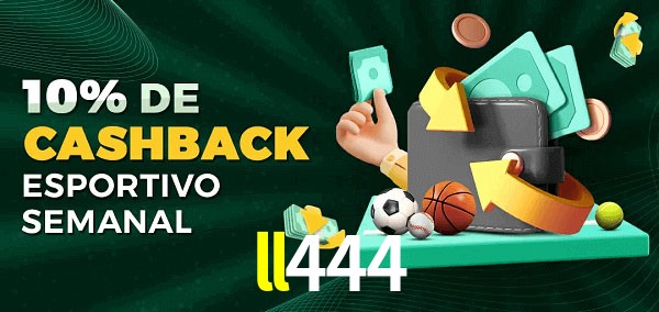 10% de bônus de cashback na ll444