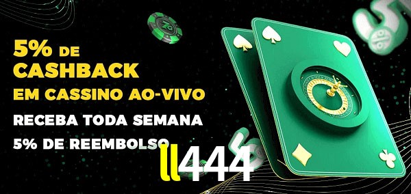Promoções do cassino ao Vivo ll444